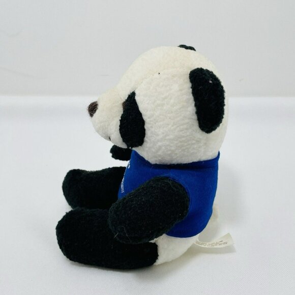 Vintage Logo Bear Lsp Panda Plush Toy Buckle Up Driving Safety Driver Warning - Picture 3 of 10